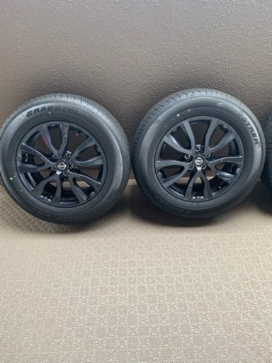 【引き取り限定】エクストレイル新車外し　現行型タイヤ ホイール 4本 225/65/17