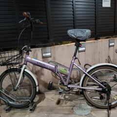 かご付き自転車　ギア6段