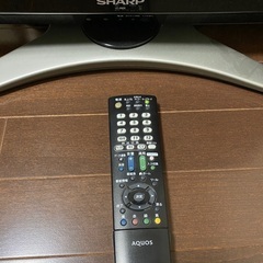 アクオス 26インチ液晶テレビ！テレビケーブル・リモコン・B-CASカード付き！の画像
