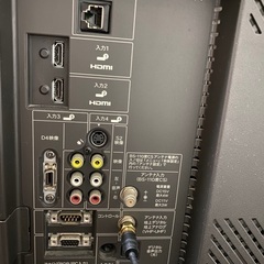 アクオス 26インチ液晶テレビ！テレビケーブル・リモコン・B-CASカード付き！の画像