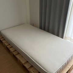 【美品】防虫加工済 ユーロパレット シングル／セミダブル対応 3...