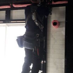 鉄骨建方、外装工事、仕上げ工事の画像