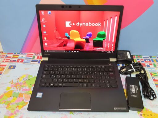 東芝 dynabook U63D 薄型 第7世代 SSD FHD 指紋