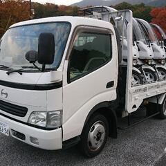 【レンタカー】パワーゲート付き2tセミロングバイク運搬車（お急ぎの場合はお電話ください） - 地元のお店