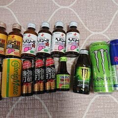 未開封の栄養ドリンク等4494円分