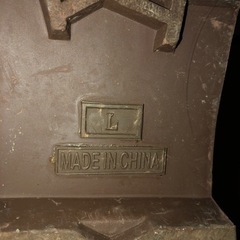 レディース　花柄　レインブーツ　長靴　ロング　Lサイズの画像