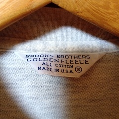 レア　ブルックスブラザーズ　ゴールデンフリース　アメリカ製　ポロシャツ　BROOKSBROTHERS GOLDEN FLEECEの画像