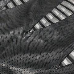新品未使用　Lサイズ　ワンピース　モノトーンドレス　スパンコールの画像