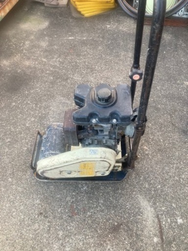 プレートコンパクタ　50kg   実動　ジャンク