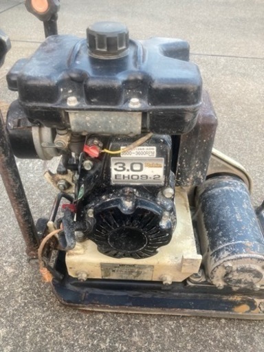 プレートコンパクタ　50kg   実動　ジャンク
