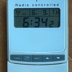 携帯形式ポケット電波時計の画像