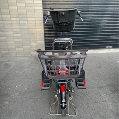 2049　20インチ 子供乗せ自転車 ３段変速 あさひサイクル petit maman　mini 自転車　子供　黒　プチママンミニ　マッドブラックの画像