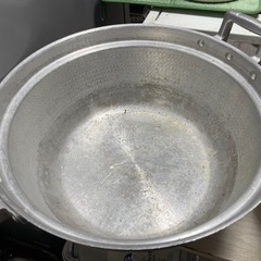 アルミ製　段付き鍋の画像