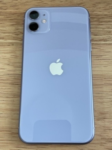 【値下げしました】iPhone11  128GB  パープル  バッテリー残量89%  SIMフリー