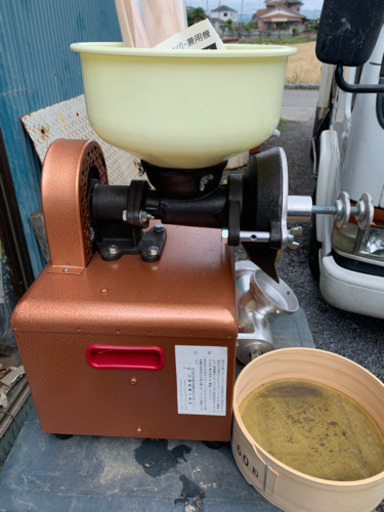 製粉、ミンチ兼用機　家庭用　