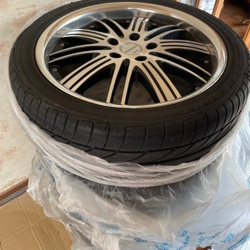 4本セット 235/40ZR18 ワーク work ヴァリアンツァ VARIANZA アルミホイール タイヤ付き