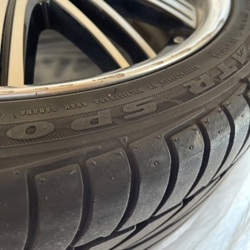 4本セット 235/40ZR18 ワーク work ヴァリアンツァ VARIANZA アルミホイール タイヤ付き