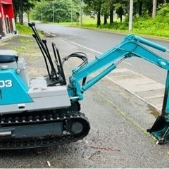 コマツ ミニユンボ 油圧ショベル pc03-1の画像