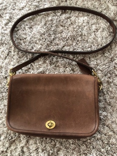 COACH ショルダーバッグ　ブラウン　ビンテージ