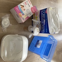 ミルトン容器、搾乳器、食器ケース