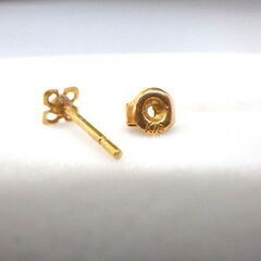Ｋ１８ フラワーモチーフ ピアス　[3202]の画像