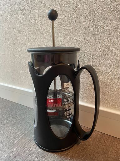 ほぼ未使用 BODUM ボダム KENYA ケニヤ フレンチプレス コーヒーメーカー 1L ブラック