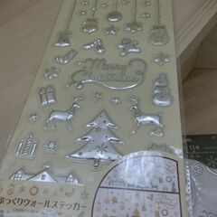 0円：ウォールステッカー 未開封 3点 女子 クリスマス 姫の画像