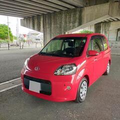 【ご相談終了】今年度自動車税込　車検令和5年8月まで　ポルテ　赤...