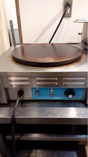 嫁ぎ先きまりました。クレープ　業務用　100V