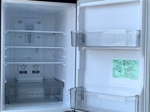 値下げ！三菱　冷蔵庫　MR-P15EF-KK 2021年製 三菱電機（MITSUBISHI ELECTRIC） MR-P15K-H[標準設置無料]146L 2ドア