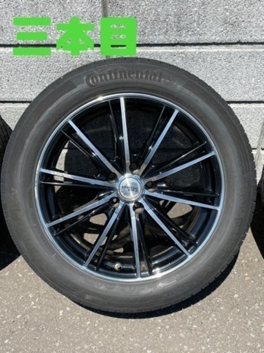 18インチVERTEC VR-S　18X8J　PCD.114.3 オフセット+35 5穴