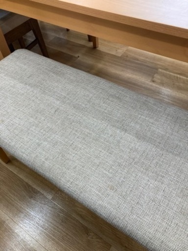 取りに来れる方限定！【ニトリ】ベンチダイニング2点セットです！！お値下げしました！