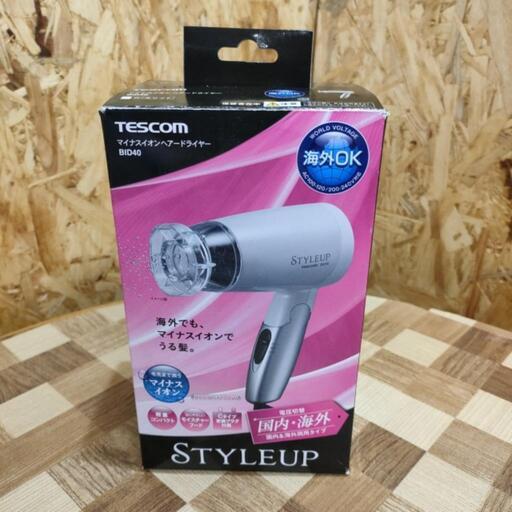 TESCOM マイナスイオンヘアードライヤー BID40【未使用品】