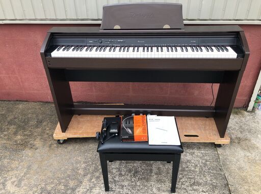 CASIO/カシオ Privia PX-760BN  88鍵盤 電子ピアノ 2015年製　J06021