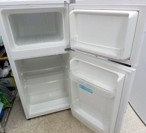 2ドア小型冷蔵庫 106L 2015年製 Haier JR-N106H 100Lクラス 札幌市西区西野 ハイアール JR-N106H 冷蔵庫 右開き 106L 15年製 - e-しらくら