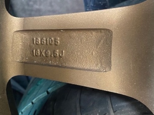 ?te37タイプ??18インチ9.5J2本?