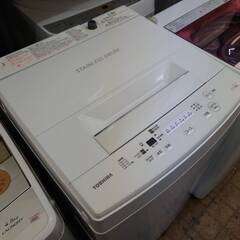 TOSHIBA／東芝　4.5kg　2017年製　AW-45M5(W)　リサイクルショップ札幌　買取本舗　平岸店の画像