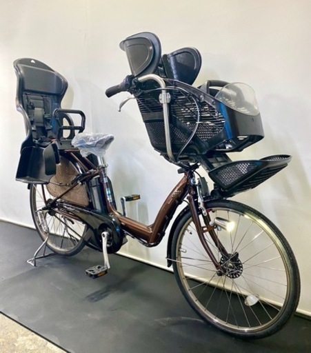 関東全域送料無料 保証付き 電動自転車 ブリヂストン アンジェリーノ 26インチ 3人乗り 8.9ah