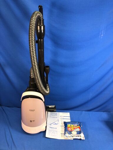 【動作保証あり】HITACHI 日立 かるパック 2016年 CV-PD500 紙パック クリーナー【管理KRK636】