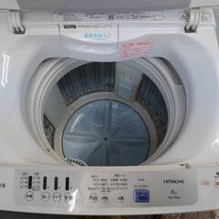 HITACHI／日立　全自動洗濯機　8.0kg　2017年製　NW-R803　リサイクルショップ札幌　買取本舗　平岸店の画像