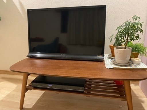 AQUOSテレビ32インチとSHARPブルーレイのセット【5000円】