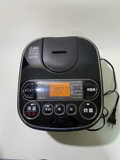 《再値下げしました》アイリスオーヤマジャー炊飯器【RC-MA30AZ-B】