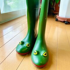 英国ウェリペッツ（Wellipets）＊カエルレインブーツ＊新品...