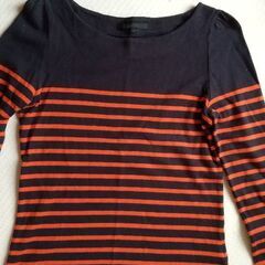 子供服　まとめ売り　レディース　Gジャン(158㎝)&ボーダーカットソーの画像