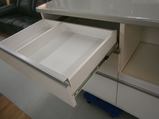 R423 ユーアイ製 キッチンカウンター、キッチンボード、幅105cm 美品