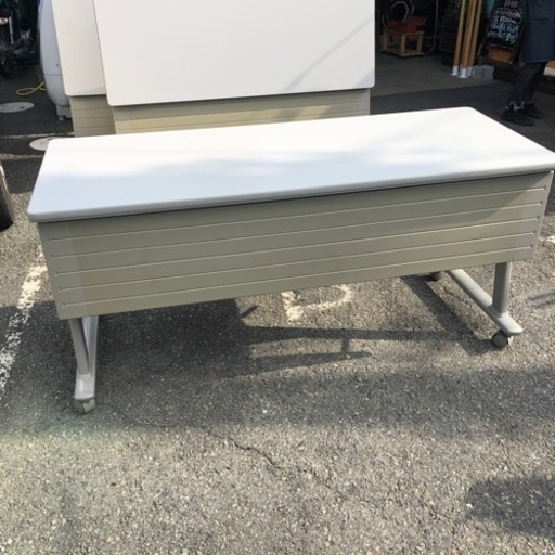 ★業務用 4台セット 超特価！★okamura 8184ND 会議テーブル 会議用折りたたみテーブル テーブル キャスター付 定価80