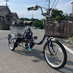 中古電動アシスト自転車 パナソニックの3輪自転車 ビビライフ目立つ傷もなくきれいな自転車です