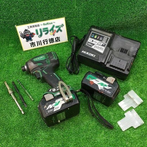 HIKOKI WH36DA コードレスインパクトドライバー 充電式【市川行徳店】【店頭取引限定】【中古】管理番号：ITTABNYIZL7I