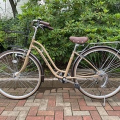 【お取引中】自転車 27インチ オートライト ママチャリ