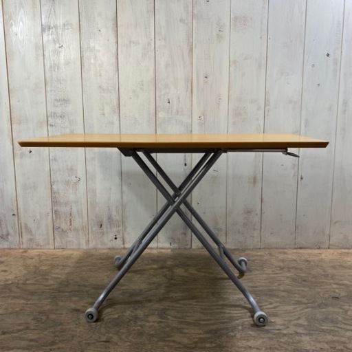 7/4終 】NITORI 昇降式テーブル レフト3 BF-0155L ダイニングテーブル